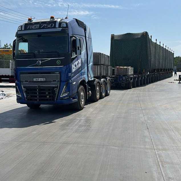 Хоргос–Талимарджан (Узбекистан) – транспортировка котлов-утилизаторов (260 т): обследование маршрута, анализ мостов/водопропускных труб, сопровождение тяжелых автопоездов и ночные переезды.